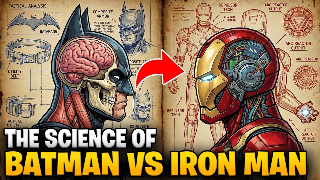 Could BATMAN Beat IRON MAN? (According to Science)
