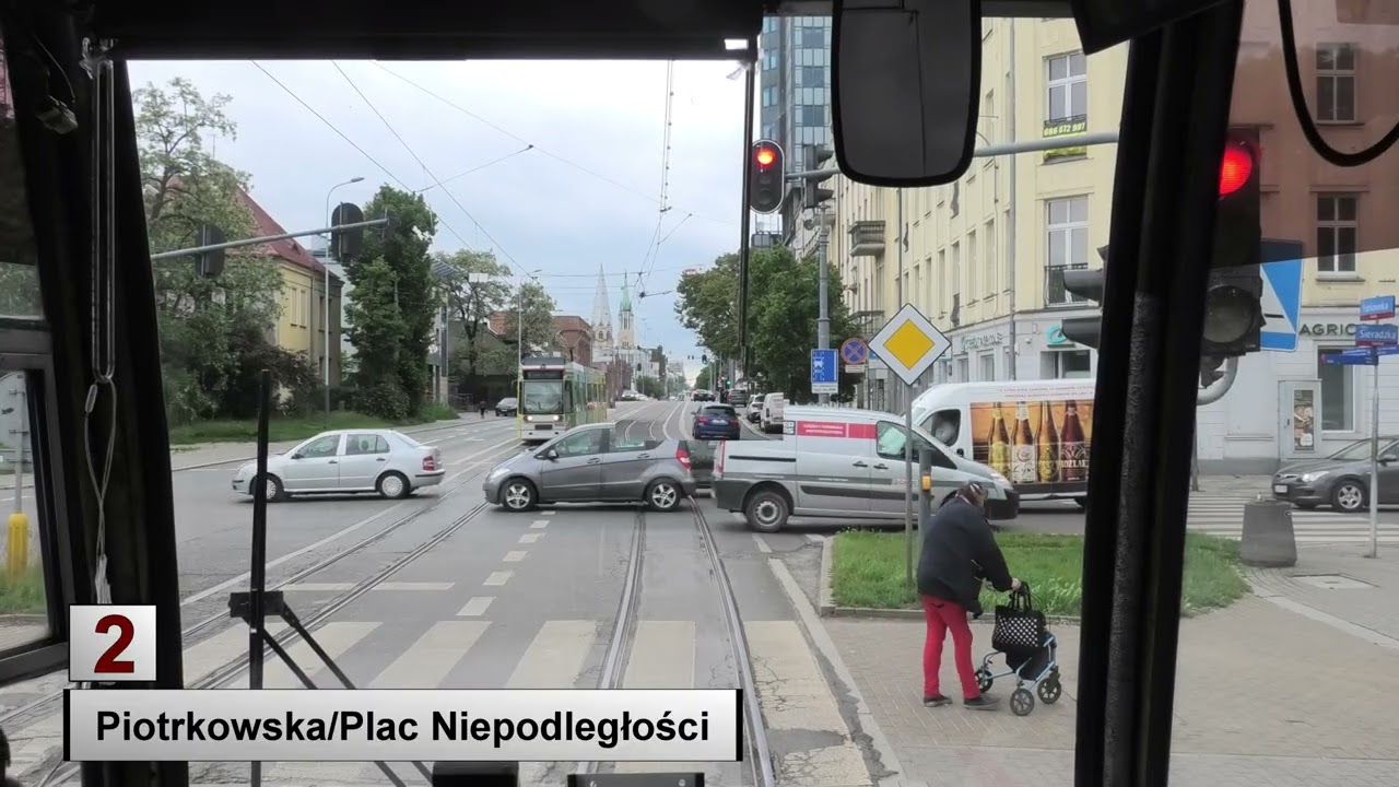 Tramwaje Łódź 2025 Linia 2