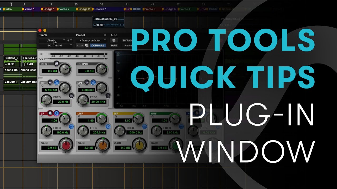 Pro Tools Quick Tips: Plug-In Window