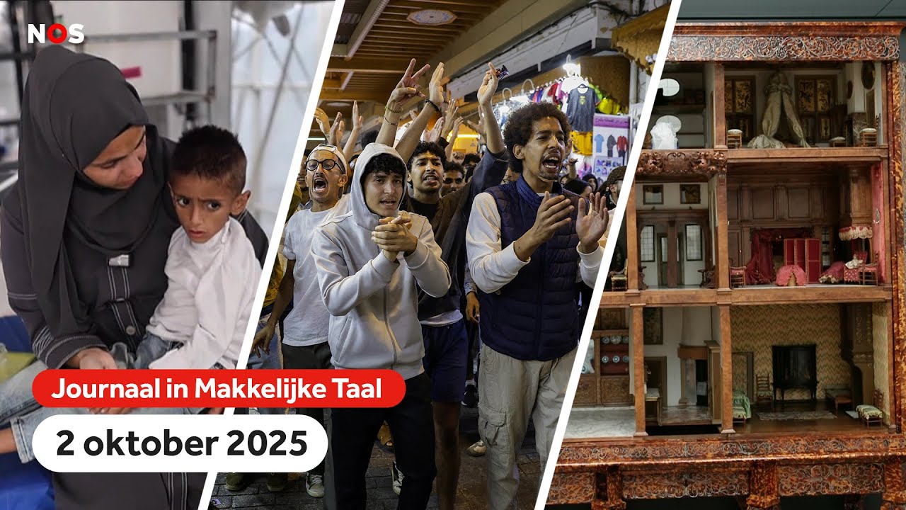 Zieke kinderen uit Gaza toch naar Nederland, protesten in Marokko en bijzondere poppenhuizen