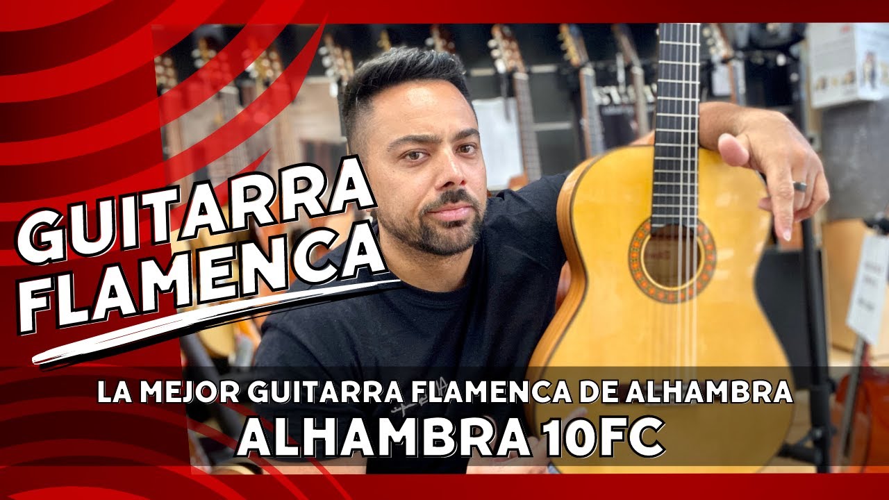 ✅👌🏻 La MEJOR #guitarraflamenca de ALHAMBRA 🚨 10FC - MADERAS, CARACTERISTICAS Y COMO SUENA ⚠️