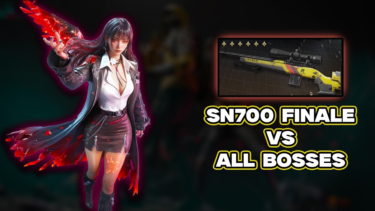 SN700 Finale Vs Bosses! ONCE HUMAN Shrapnel Build. MOST OP WEAPON IN GAME