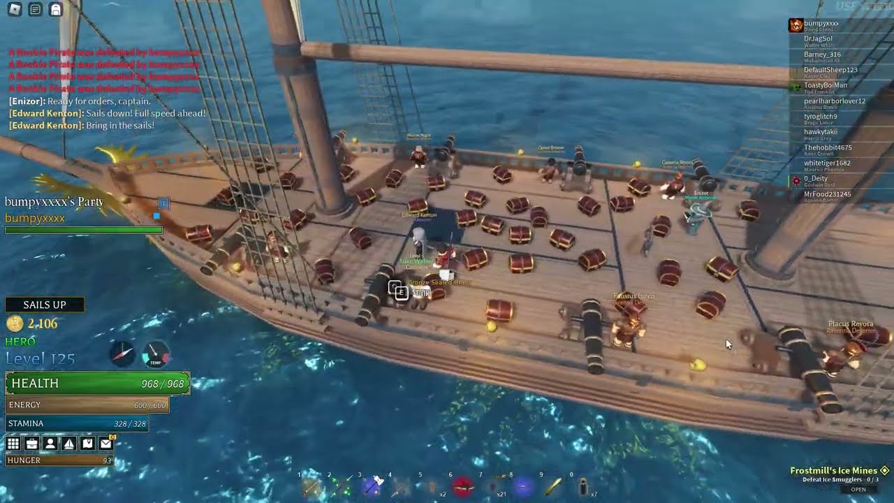 Absurd amount of sealed bronze chests.
