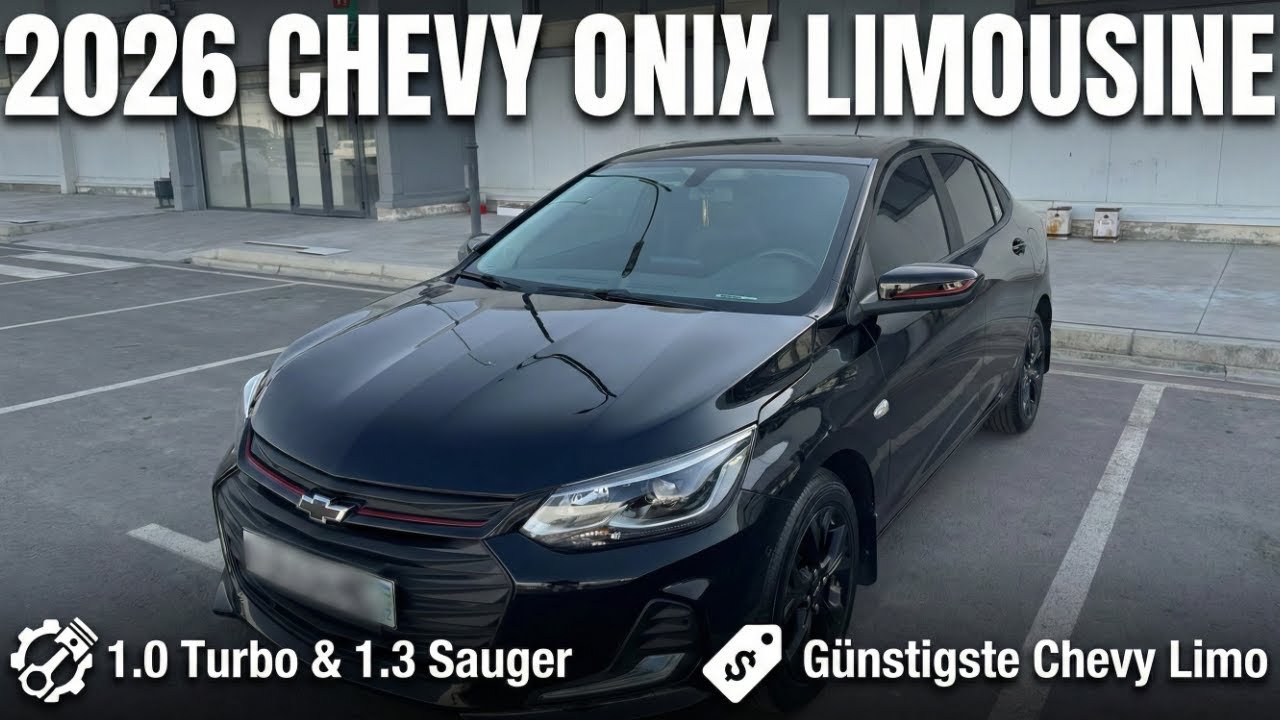 2026 Chevrolet Onix Limousine startet offiziell in Mexiko