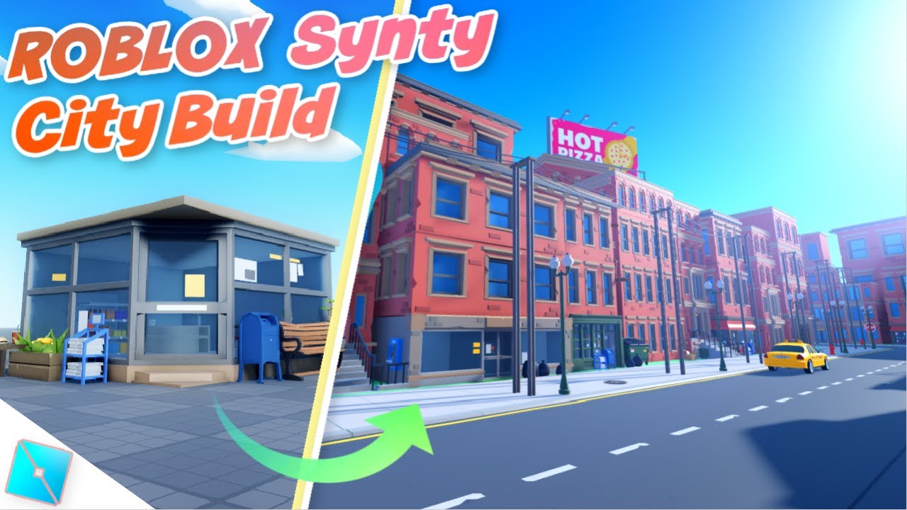 ROBLOX Synty City Build | Studio Speedbuild [SHOWCASE BUILD]