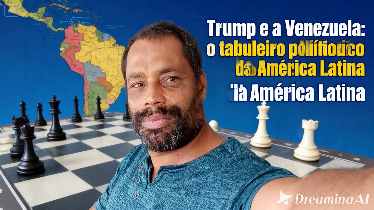 ✅🌍Trump e a Venezuela: o tabuleiro geopolítico da crise latino-americana✅🌍