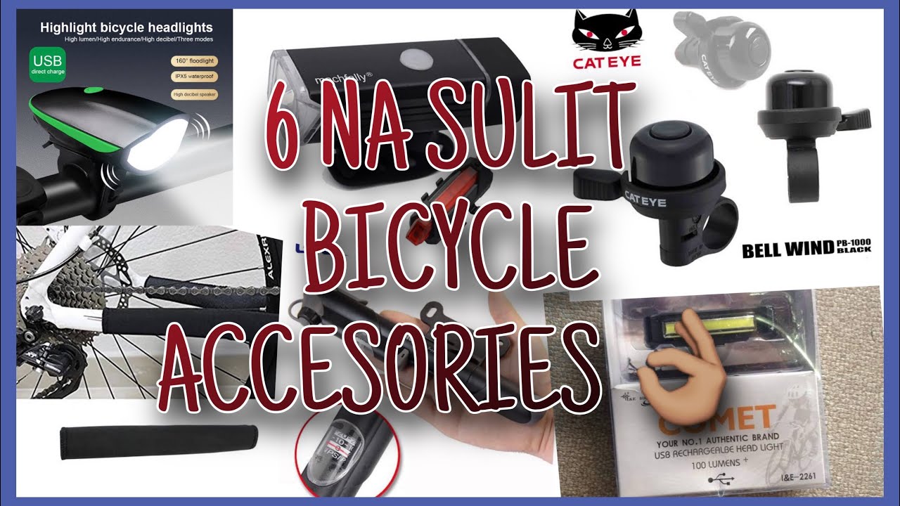 🟢6 NA SULIT PERO BUDGET NA BICYCLE ACCESORIES | BIKE TECH TUESDAY