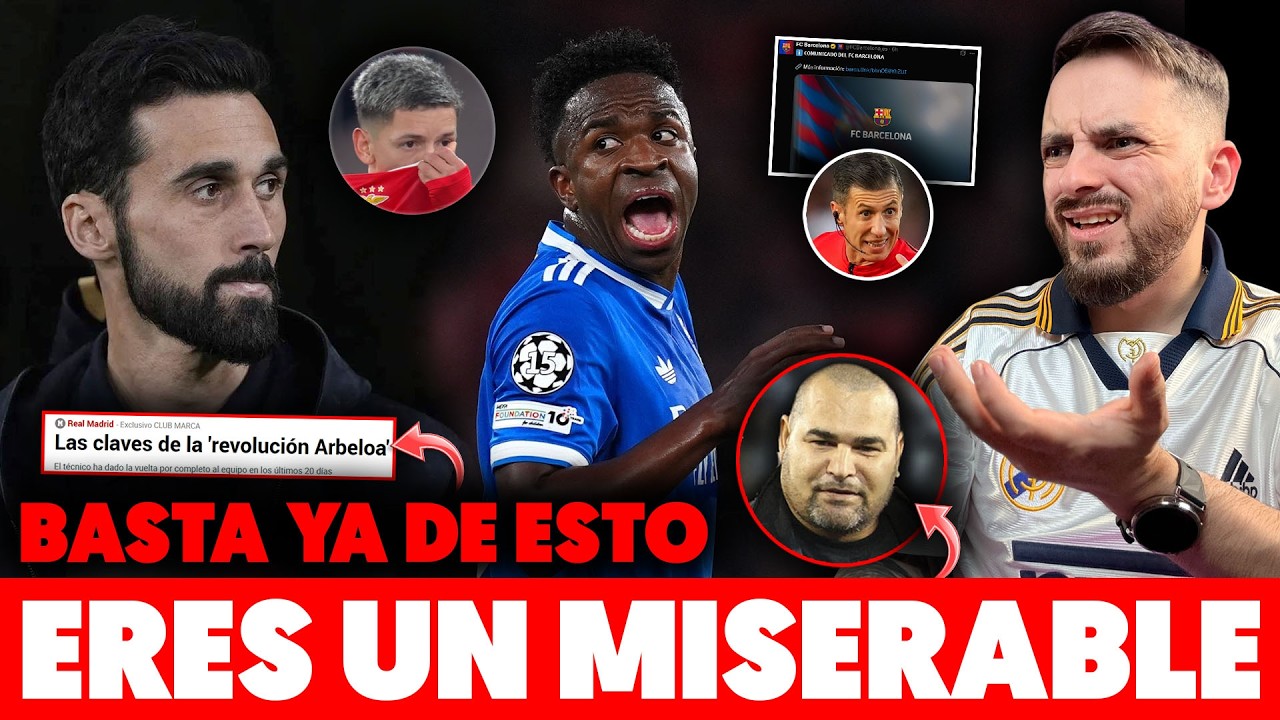 EL RIDÍCULO con ARBELOA CONTINÚA…BARÇA ESTALLA contra ÁRBITROS · CHILAVERT MISERABLE · MBAPPÉ TOCADO