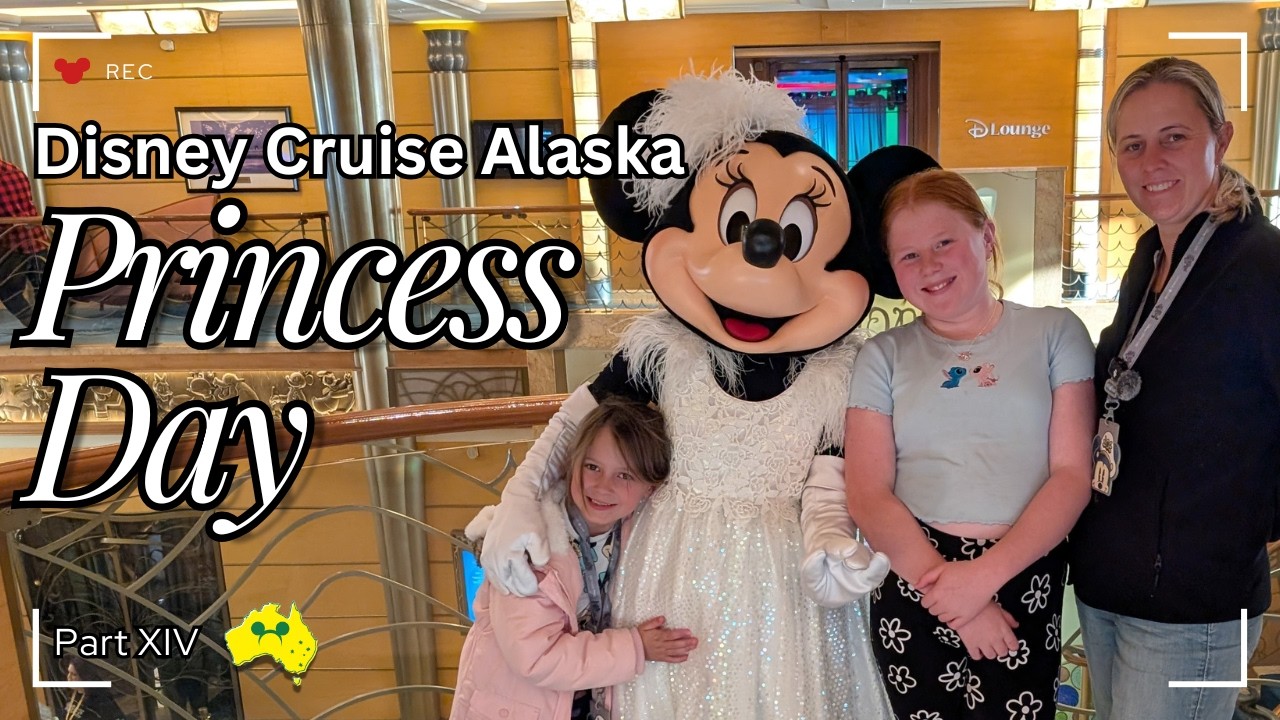 Travelling with Kids: Princesses & Our First Sea Day | Disney Cruise Alaska (Part 14)