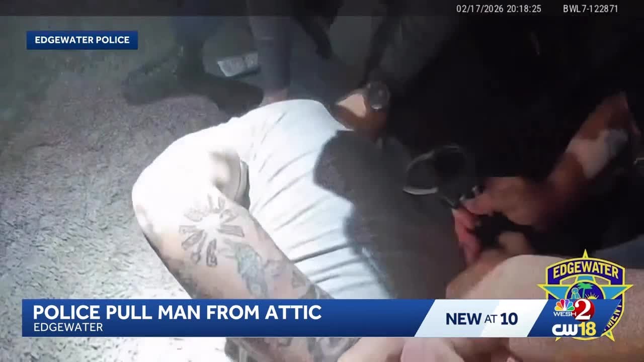 Gas used to flush out wanted Central Florida man hiding in attic, police say