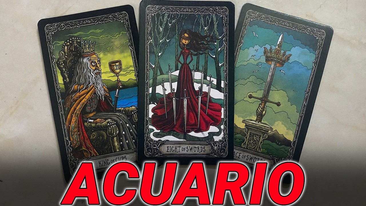 Acuario ♻️ Un amor kármico pone a prueba lo que sienten hoy 😱 Tarot Amor Diario