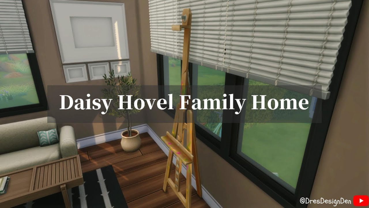 Daisy Hovel Small Family Home | #thesims4  Willow Creek Rebuild