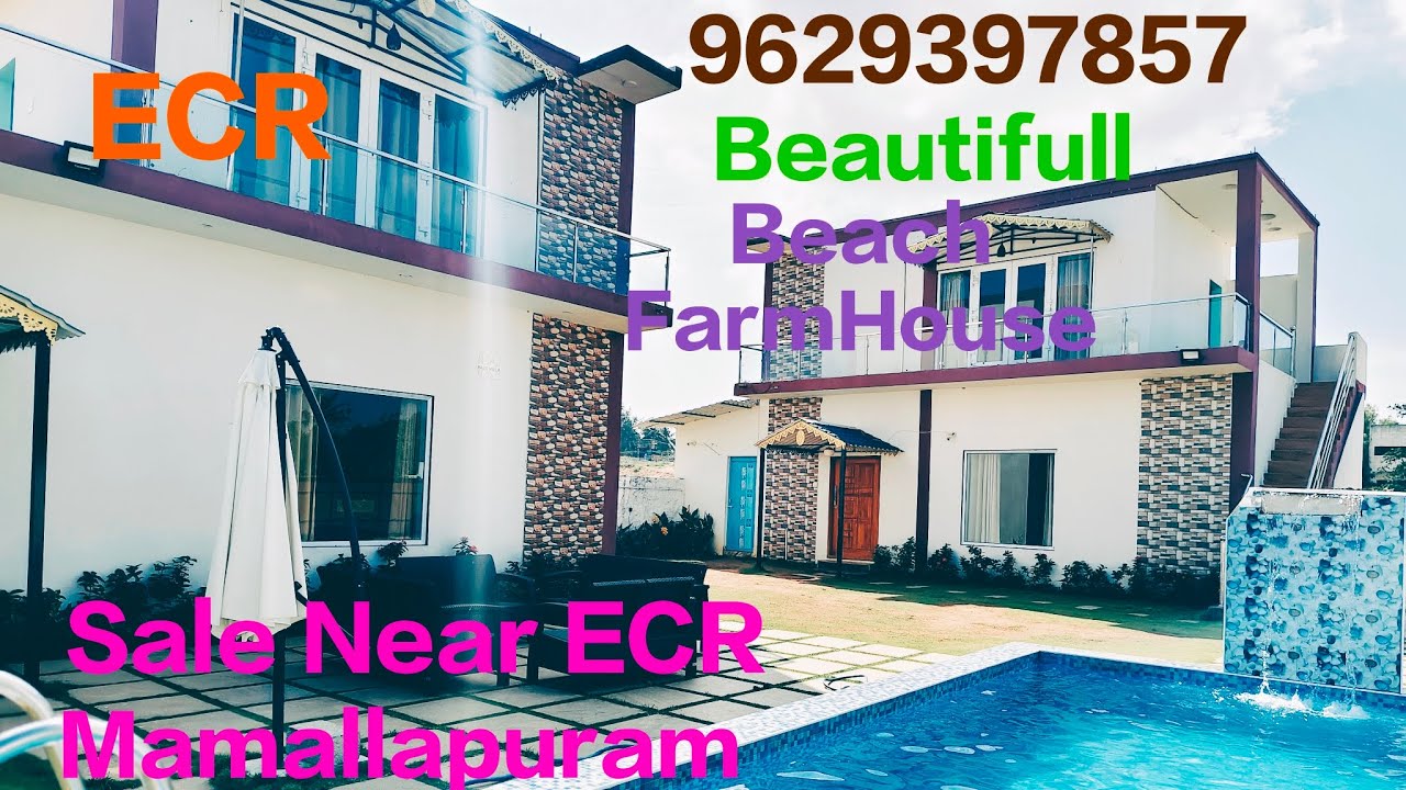 NO:99 ECR மாமல்லபுரம் அருகில் அழகான BeachFarm House🏠 2(Ground)DTCP Aproved)விற்பனைக்கு 👉9629397857