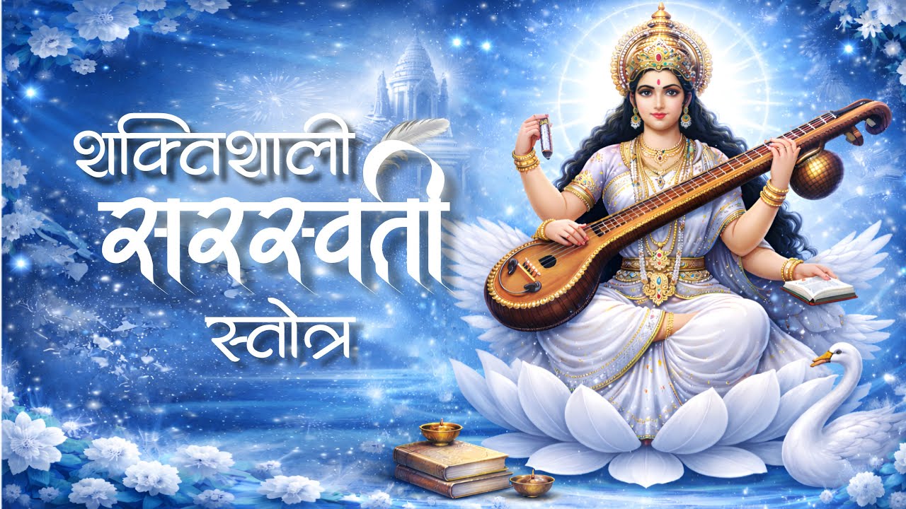 Powerful Tantric Mantra to Remove Ignorance & Fear | Neela Saraswati Stotram | नील सरस्वती स्तोत्रम्