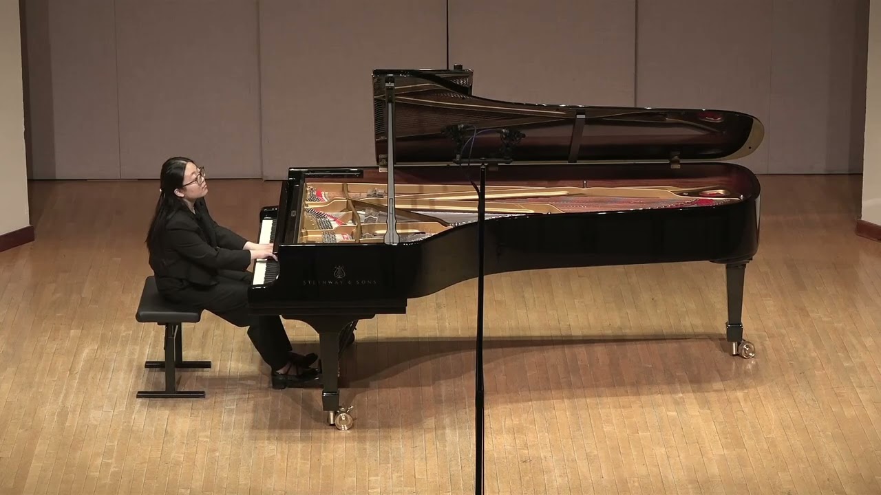 U of T Faculty of Music - PianoFest - Pianist Chiya Hou///Rachmaninoff etudes Op. 39 No. 5 and 6