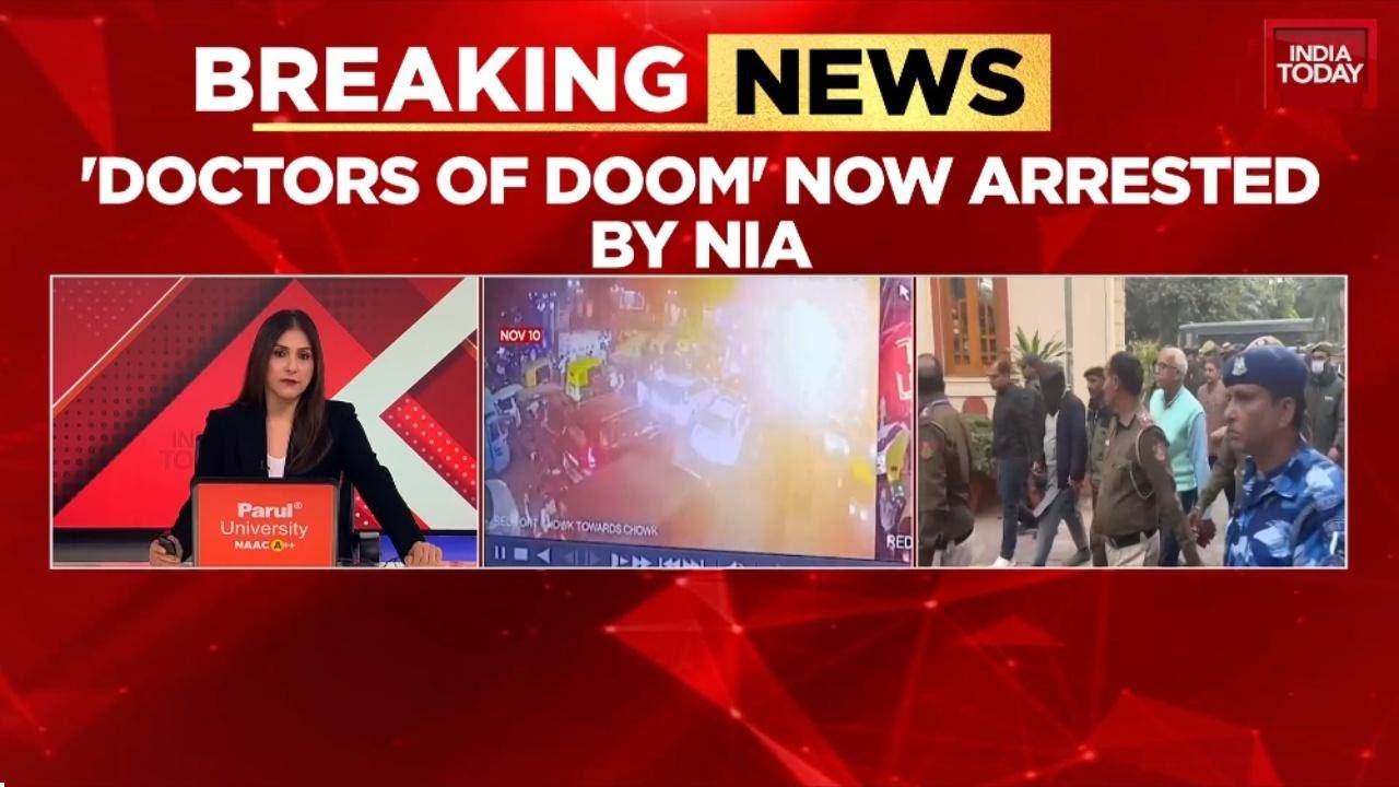 Delhi Blast Probe: NIA Takes Custody Of Four Accused, Total Arrests In Case Rise To Six | Breaking