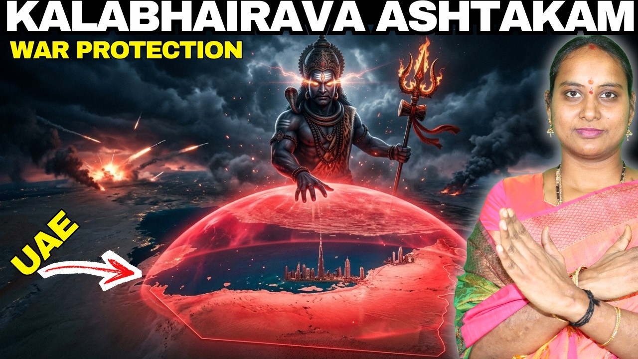 🔥KalaBhairava Ashtakam l WAR Healing🔥