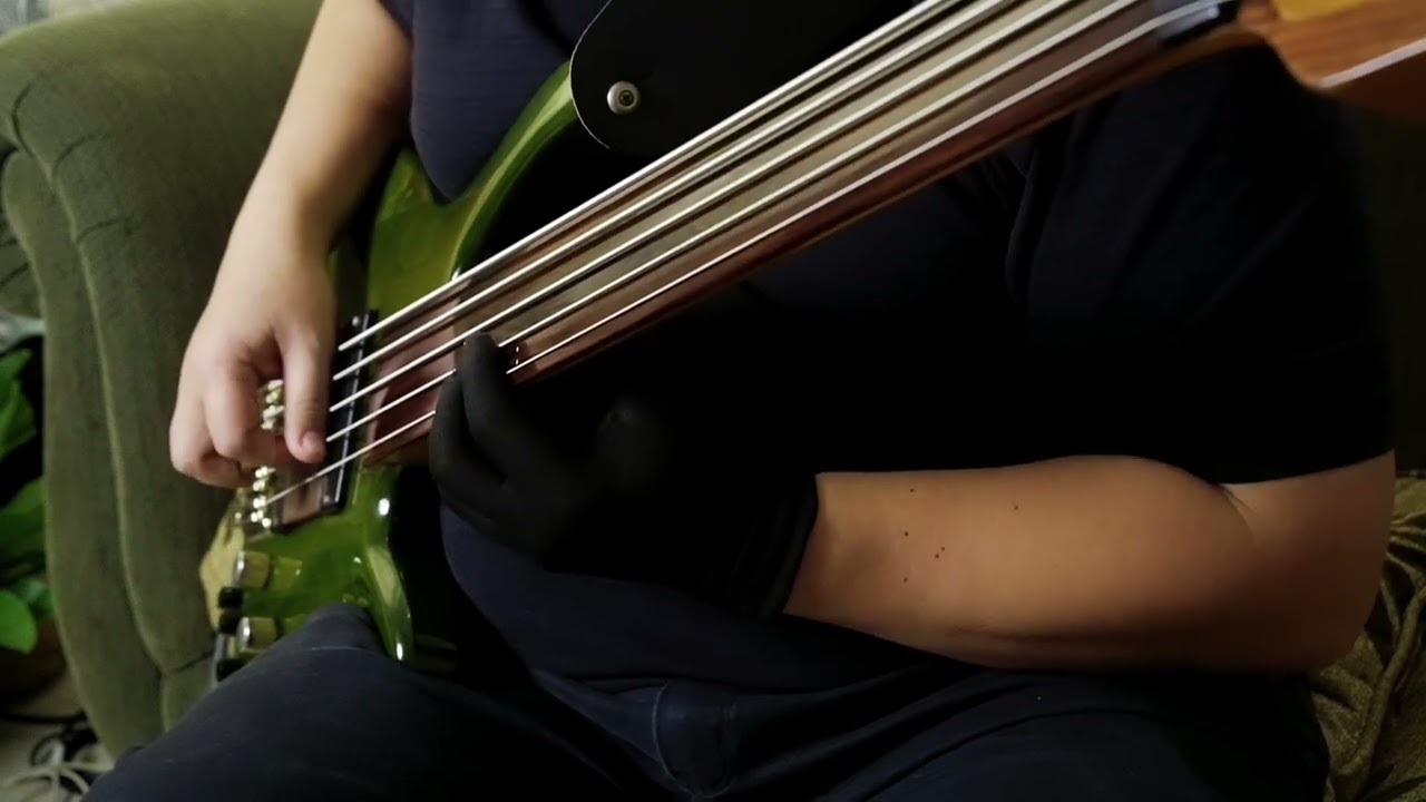 Tis so sweet to trust in Jesus Fretless Bass Instrumental