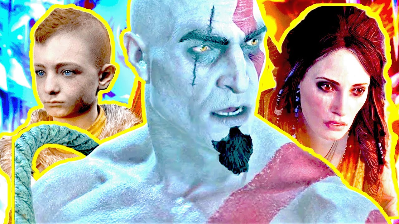 all young kratos cutscenes in god of war 2018 pc mods