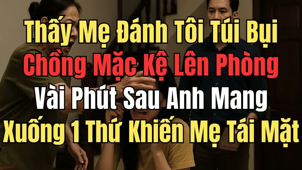 Nhìn thấy mẹ chồng giấu túi tiền, tôi lặng lẽ khóa cửa phòng, vài phút sau sự thật khiến bà tái mặ