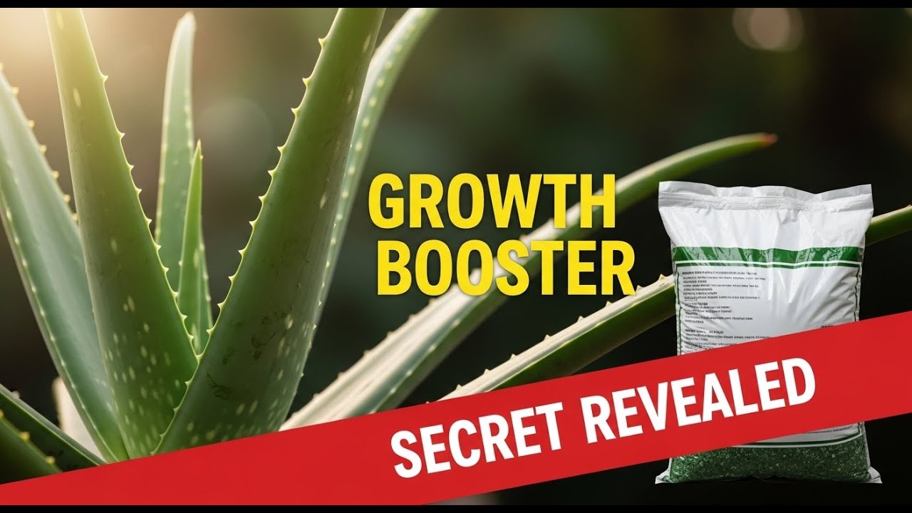 Aloe Vera + This Secret = 10x Faster Plant Growth! 🌿 (Secret Revealed)