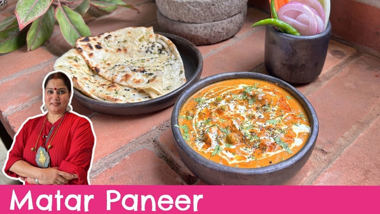 Matar Paneer in Minutes! मटर पनीर | Chef Smita Deo