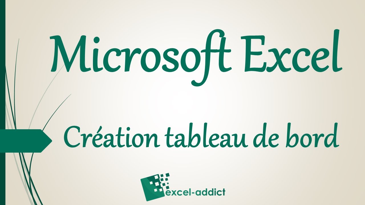Excel - Créer un tableau de bord avec segments et chronologie