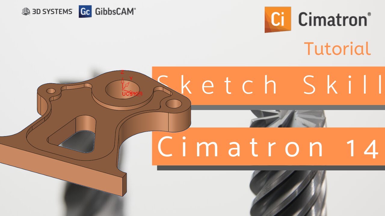 Sketch Skill Cimatron 14