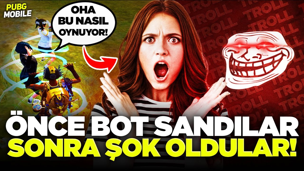AWM İLE 1v4 ATTIM, KIZLAR ŞOK OLDU 😮 / TROLL