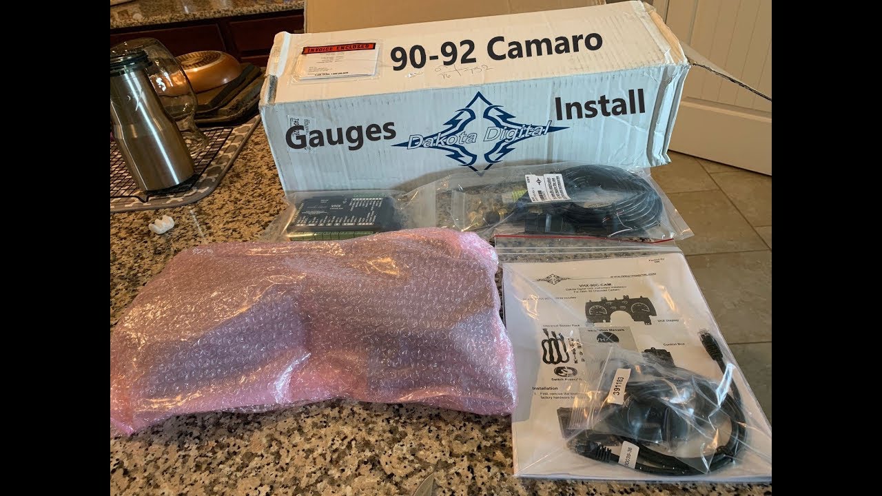 Dakota Digital VHX install - 3rd Gen Camaro (short version)