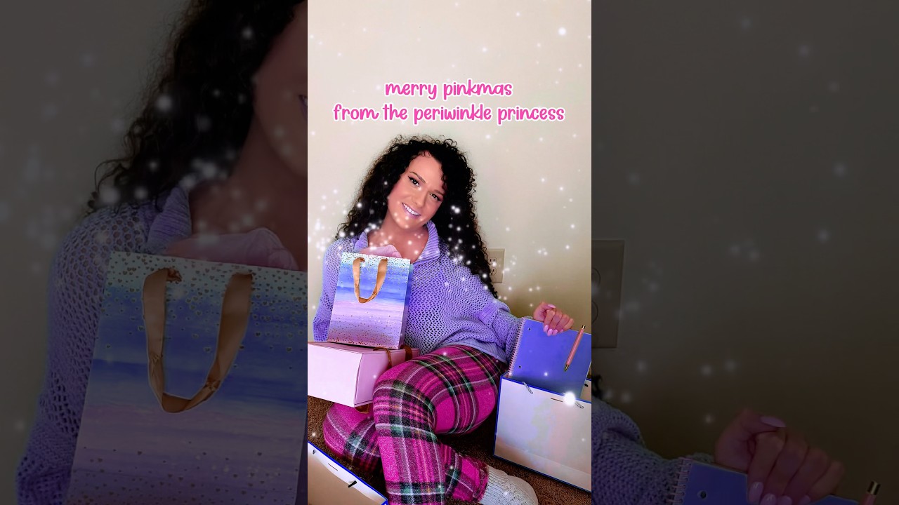 I hope you’re having a fabulous pink Christmas 🎀🎄 