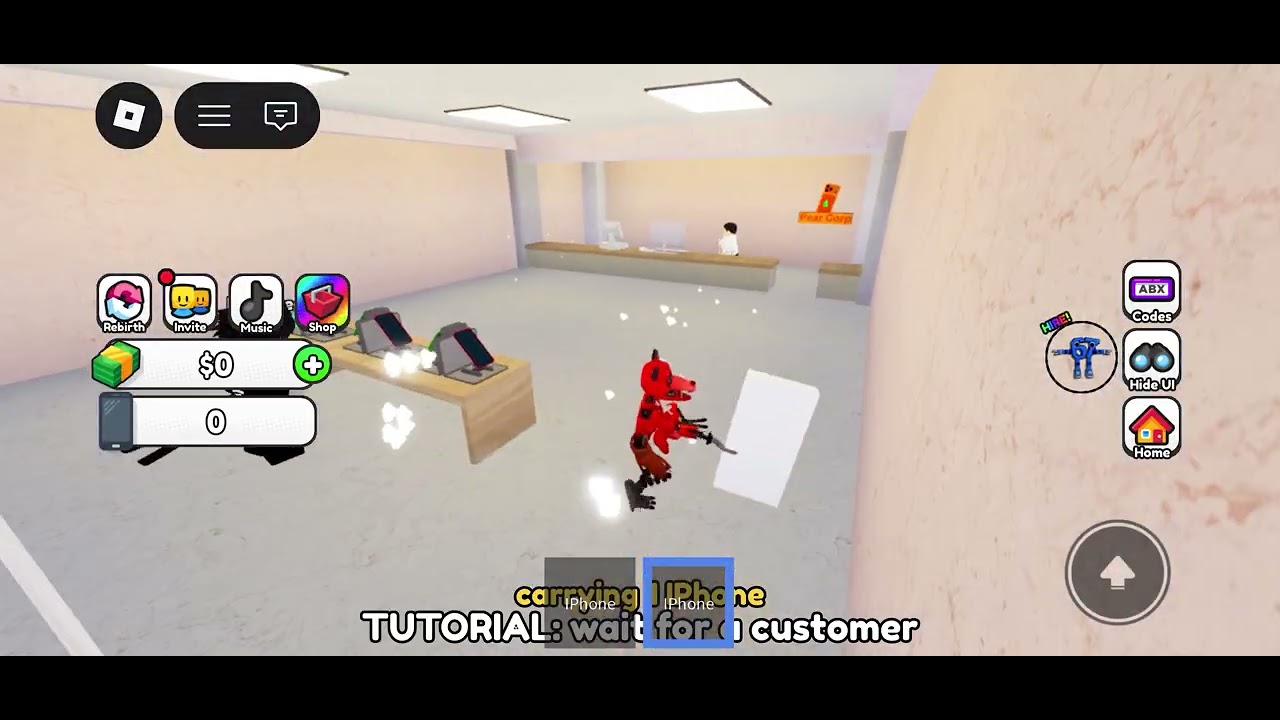 Playing a random Roblox game part 1 