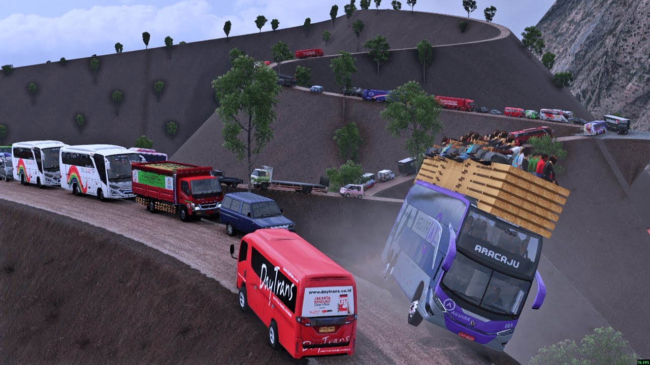 Journey to the Edge - Bus Driving on the World's Most Stunning & Risky Roads #9