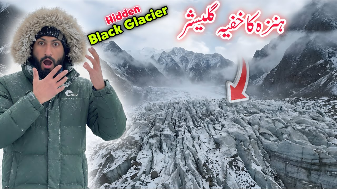 😱I Found a Hidden Black Glacier in Hunza Mountains | Hopper Glacier