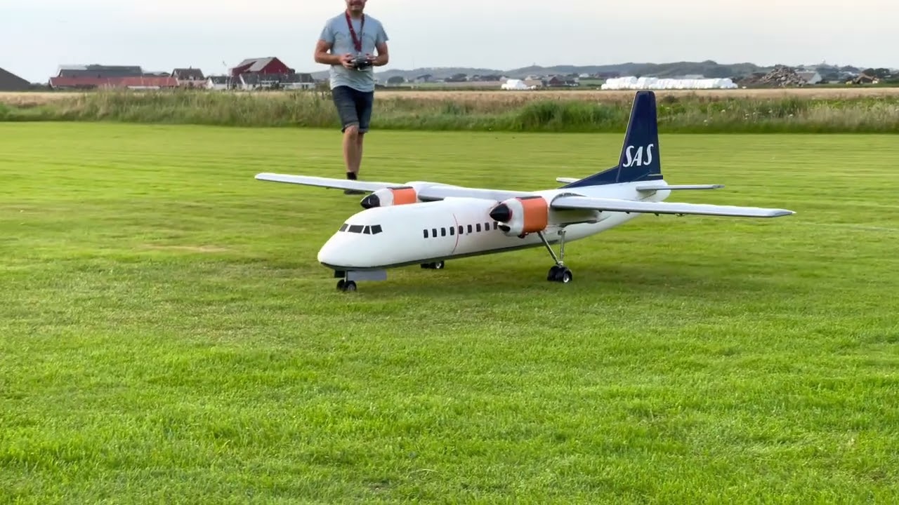Massive RC SAS Fokker 50