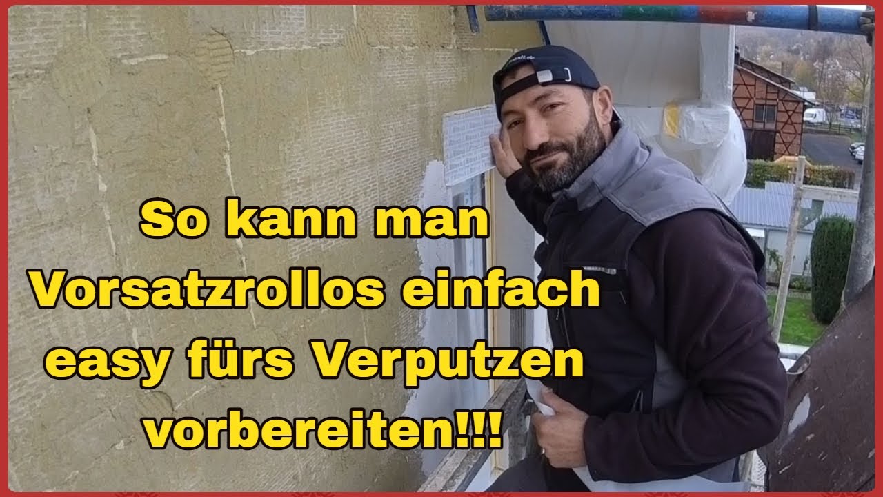 Putztr&auml;ger f&uuml;r Vorsatzrollo, einfacher geht's nicht :) Allrounder Achi