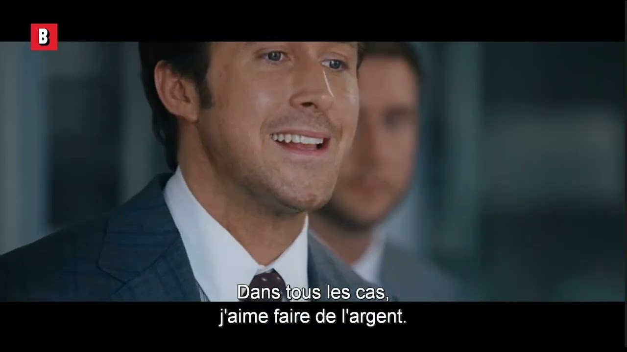 Ryan Gosling explique la crise immobili&egrave;re des Subprimes de 2008