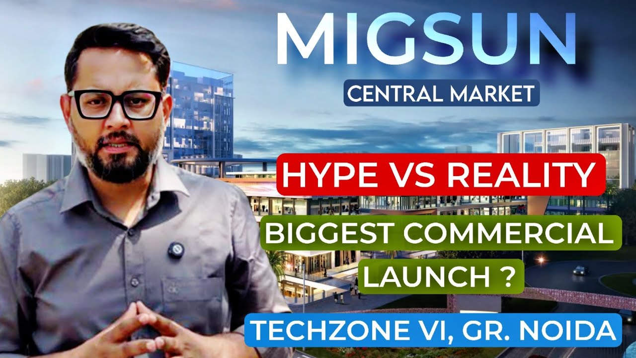 🔥 Don&rsquo;t Invest Near Jewar Airport Without Watching This! | Migsun Central Market Truth