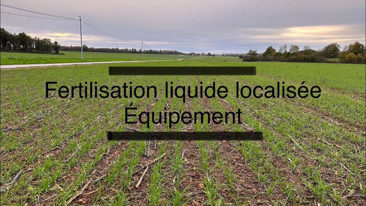 Fertilisation Liquide Localisée