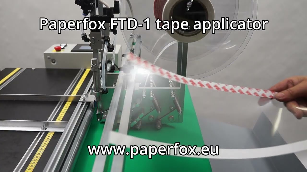 FTD-1 Tape applicator test 2025-NOV-15