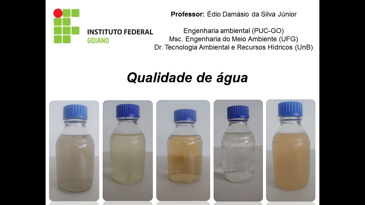 Qualidade da água