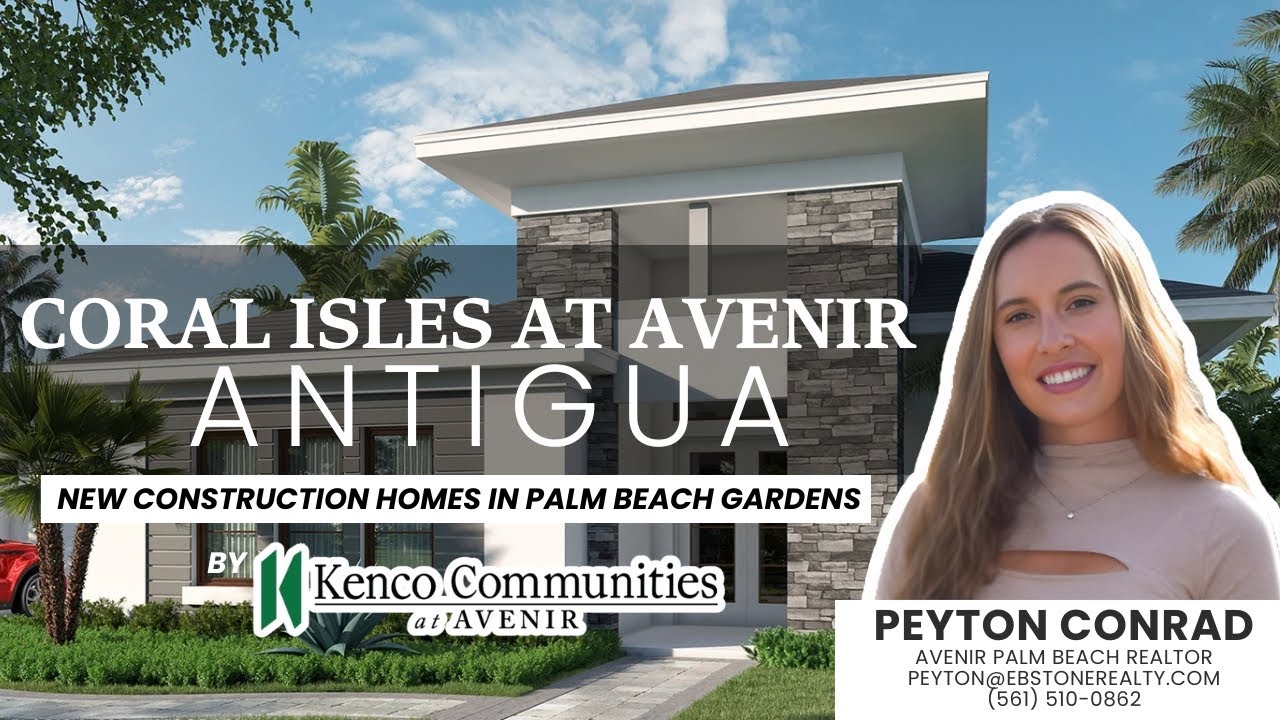 Antigua Floor Plan Tour | Coral Isles at Avenir | Kenco Communities Luxury Home ✨🏡