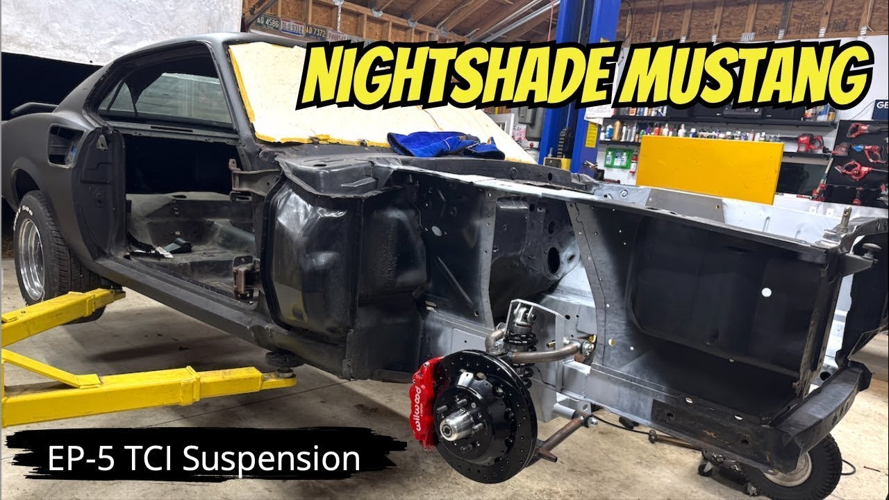 1969 Mustang TCI Front Suspension Install (E5 -Project Nightshade)