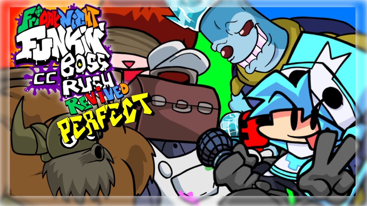 Friday Night Funkin' - Perfect Combo - Castle Crashers Boss Rush REVIVED Mod [HARD]