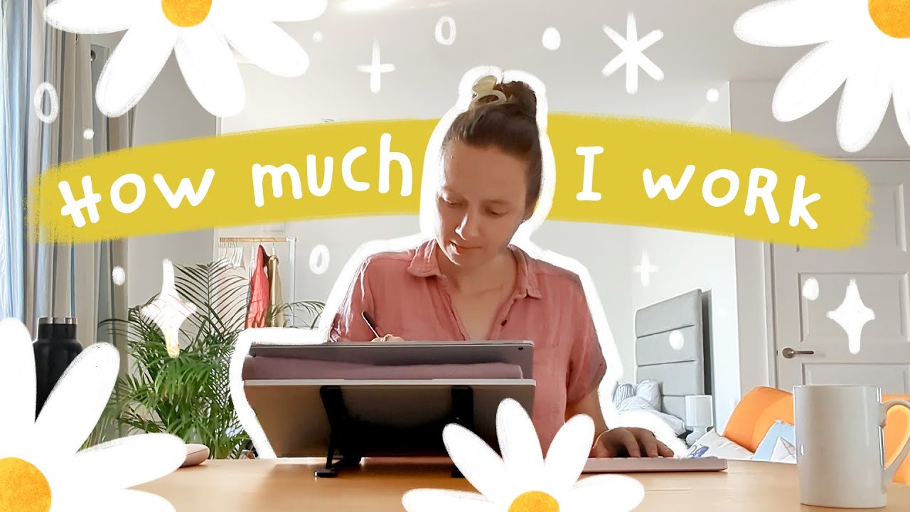 A Productive Month Running My Small Business - How Much I Work As A Creator