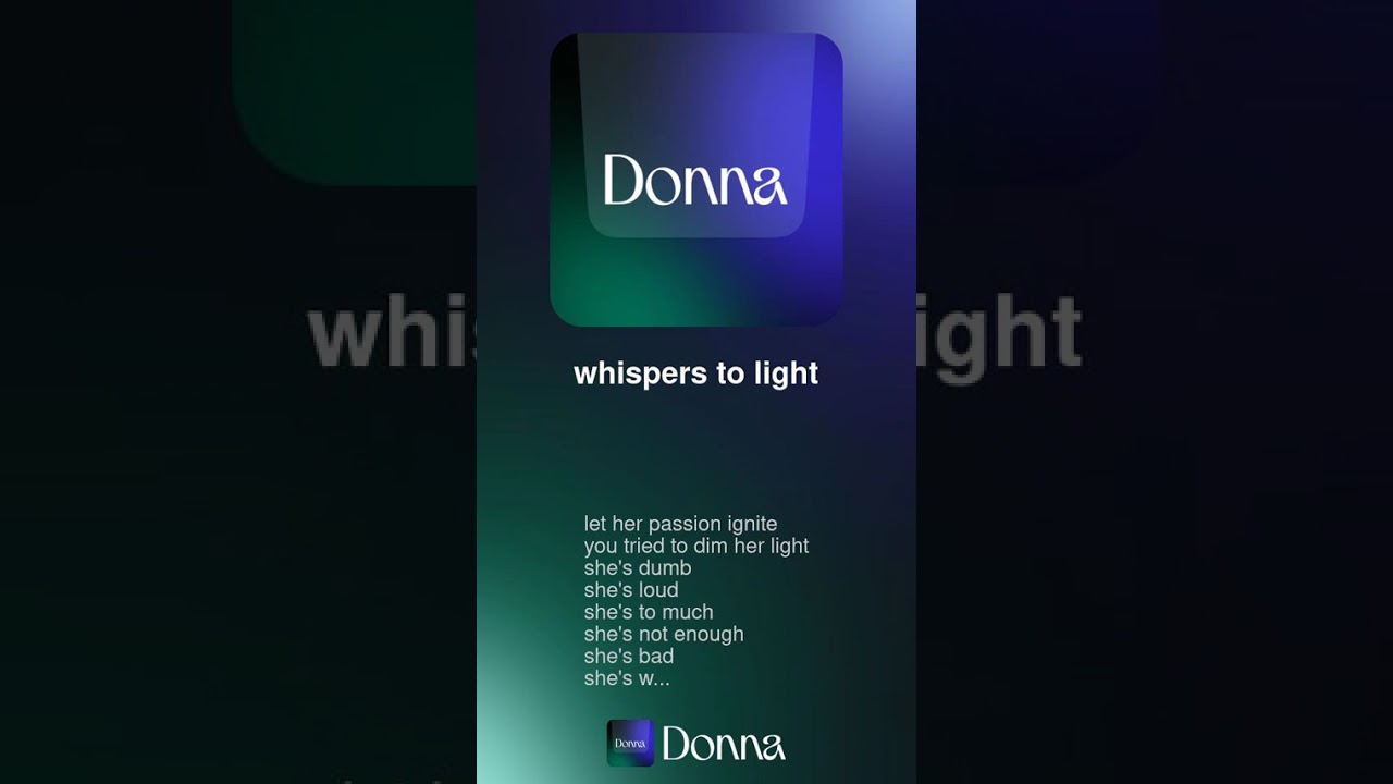Whispers to light #music #breakfree #passion 