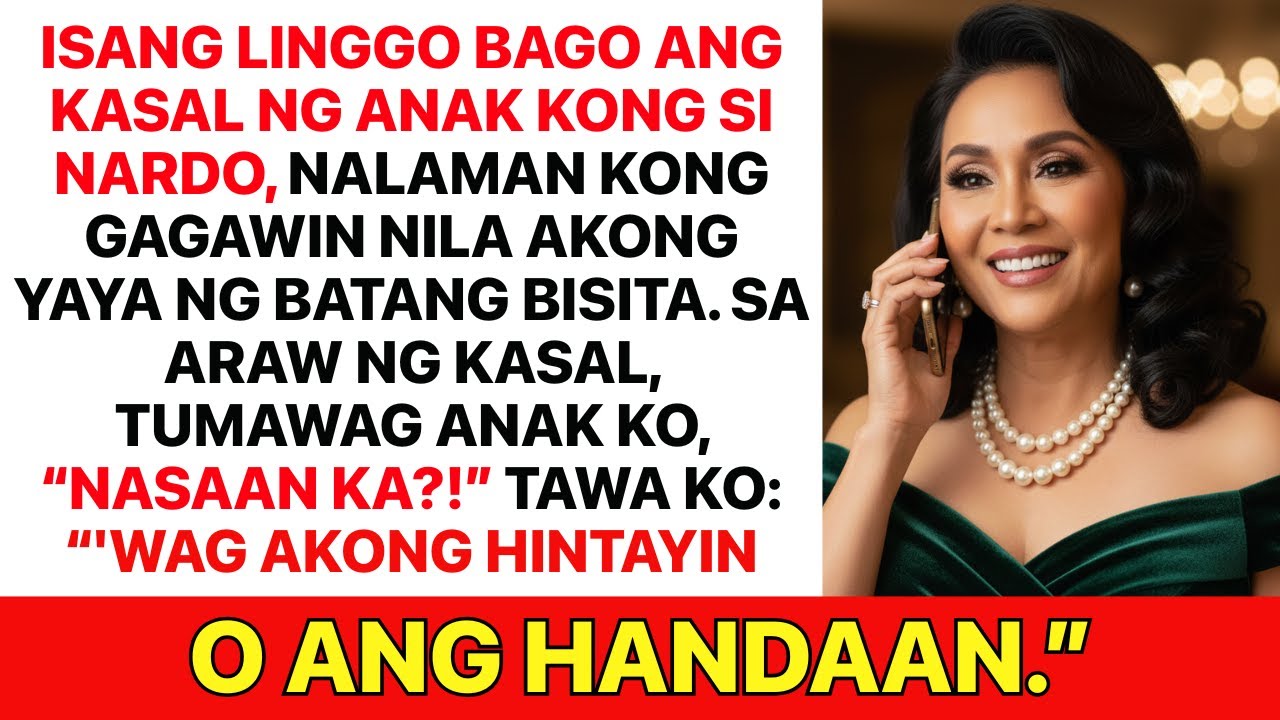 Gagawin pa nila akong yaya ng 15 bata sa kasal, kaya binago ko ang plano ko.