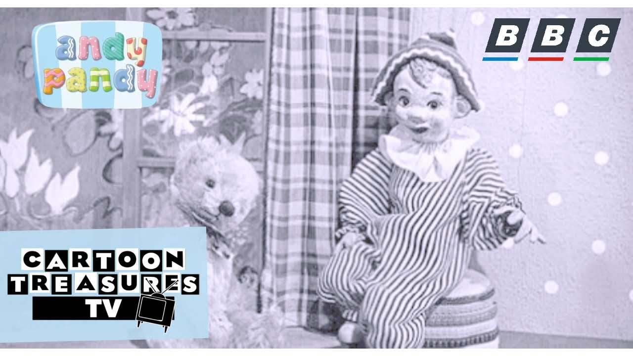 BBC's Andy Pandy (1950) - Introduction (Cartoon TreasuresTV)