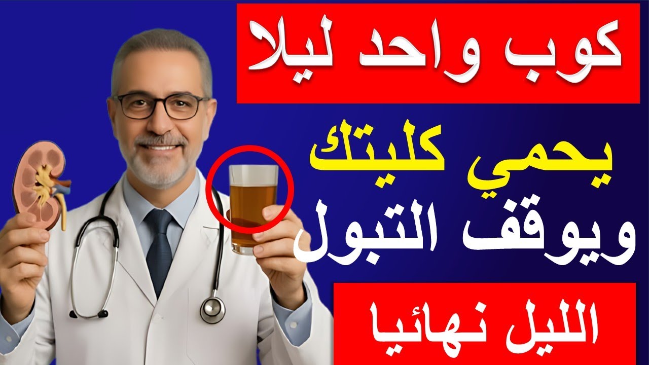 مشروب واحد قبل النوم يساهم في حماية الكلى وتقليل التبول الليلي ويمنحك نوماً أعمق وأكثر راحة