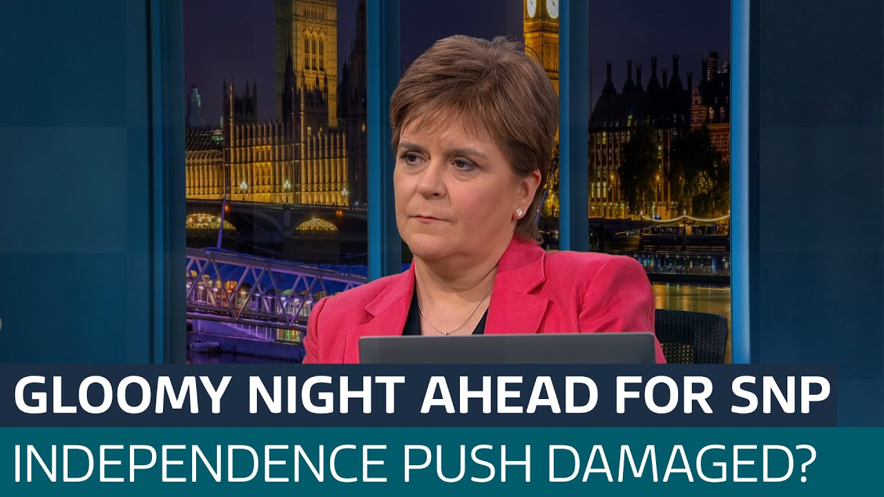 'Not a good night for the SNP': Nicola Sturgeon reacts to predicted losses in Scotland | ITV News